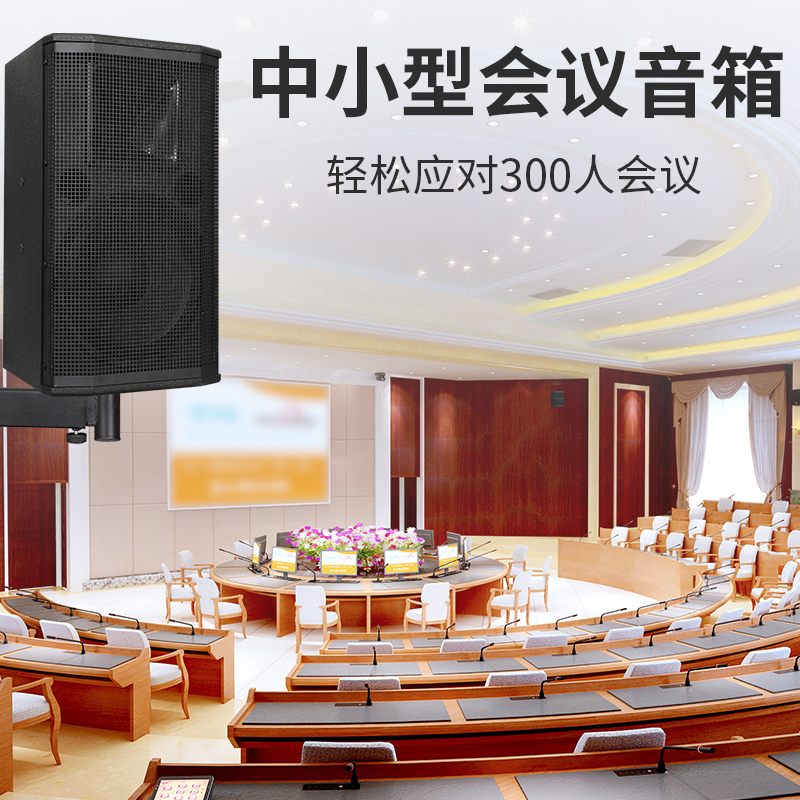 Dka Professional 10inch Conference Speakers for Home Ktv Singing and Dancing Media Room 8inch Full-Range Audio Wall-Mounted Set