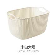hộp đựng đồ trang điểm mini Hàng giả mây nhỏ cửa hàng bách hóa di động châu Âu hộp lưu trữ snack ký túc xá 篓 giỏ phòng ngủ cô gái không gian nhà vệ sinh - Trang chủ hộp đựng mỹ phẩm có gương