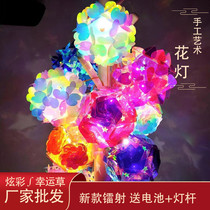 Handmade diy bag of gift for childrens gift shining led night lamp stall