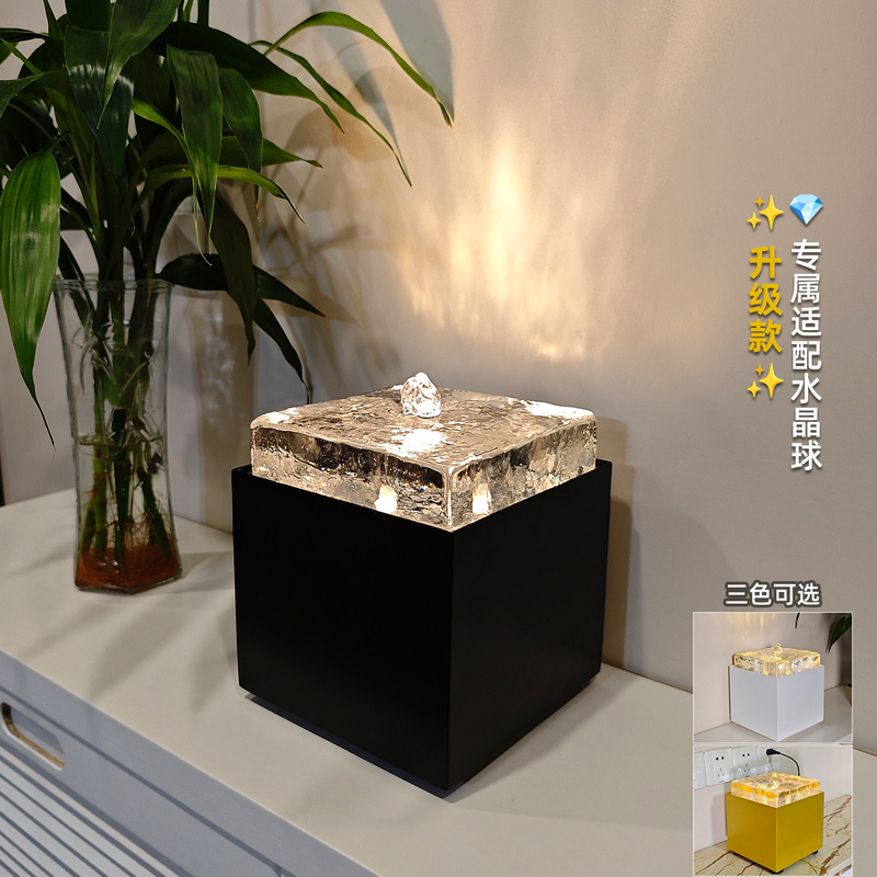 Money-Attracting Water Feature Modern Circulating Water Living Room Office Desktop Decoration Opening Housewarming Small Fountain Water Feature Money-Attracting Water Feature Modern Circulating Water Living Room Office Desktop Decoration Opening Housewarming Small Fountain Water Feature