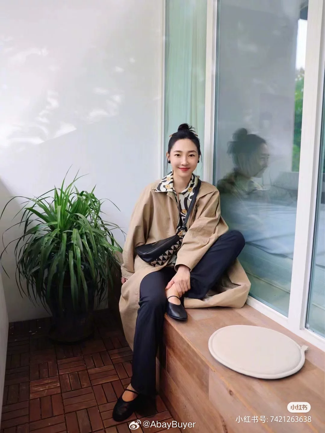 Guoxian The Row Шерстяные балетные туфли, эластичные балетки для бабушек, Ken Bean White Lily F1229