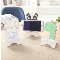 3 clothes 9 9 yuan cute phone wooden bracket non-slip mobile phone frame desktop bedside lazy person shake sound