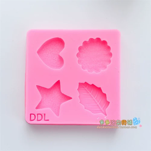 Силиконовая форма, глина, кремовая игра с едой с аксессуарами