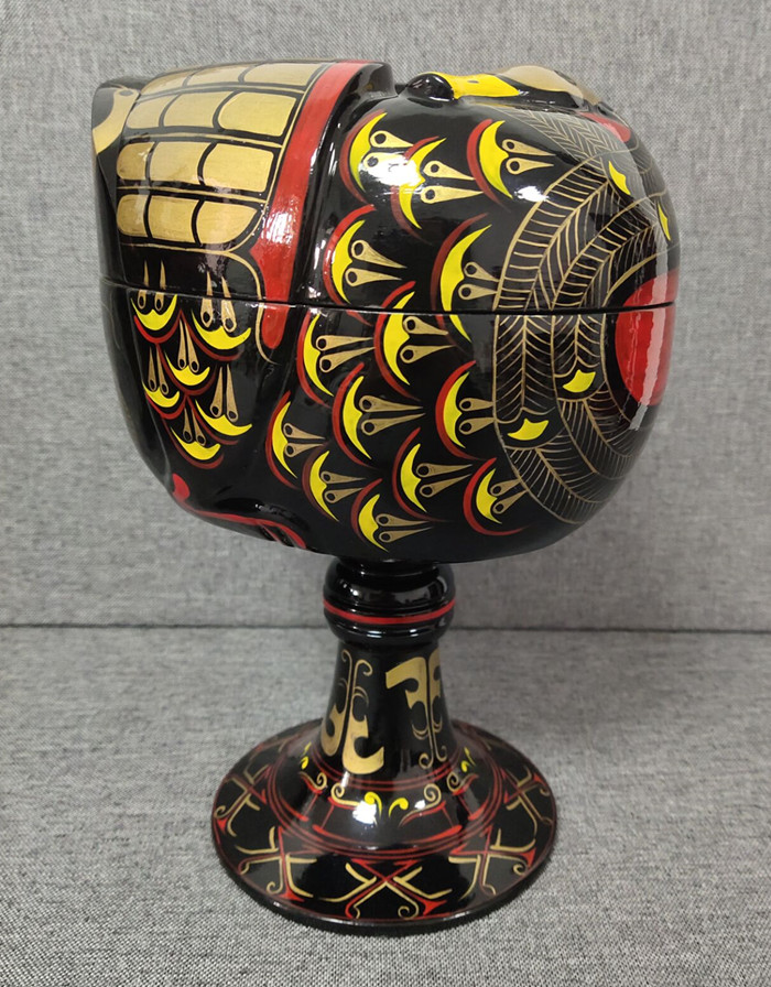 Mandarin duck beans Antique crafts Han-style wedding film props Hubei characteristic Chu cultural gifts