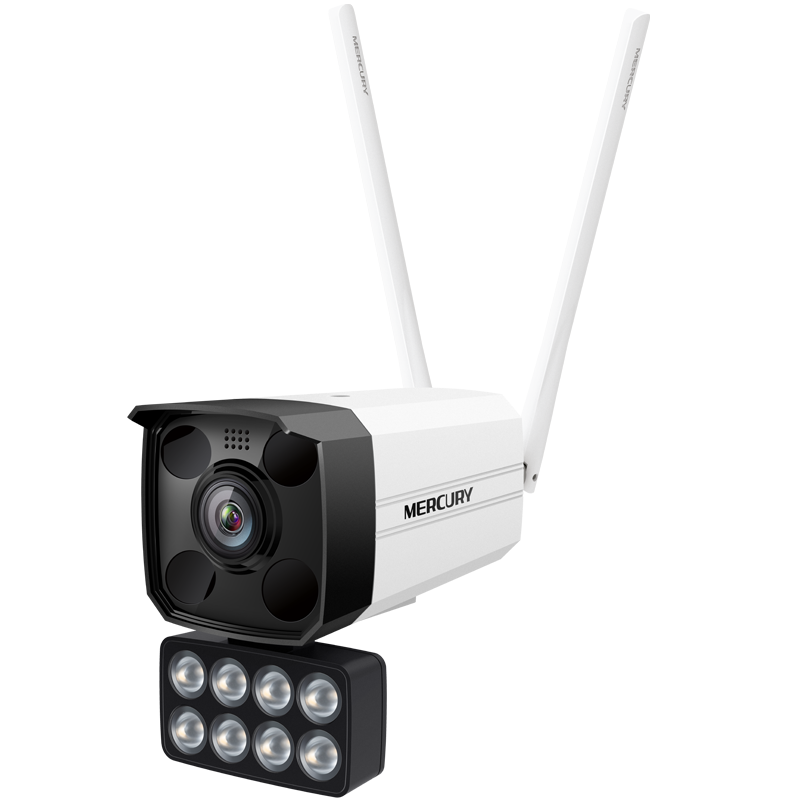 MERCURY Mercury MIPC3189W outdoor full-rehearsal 3 million wireless Internet camera security monitoring cylinder machine