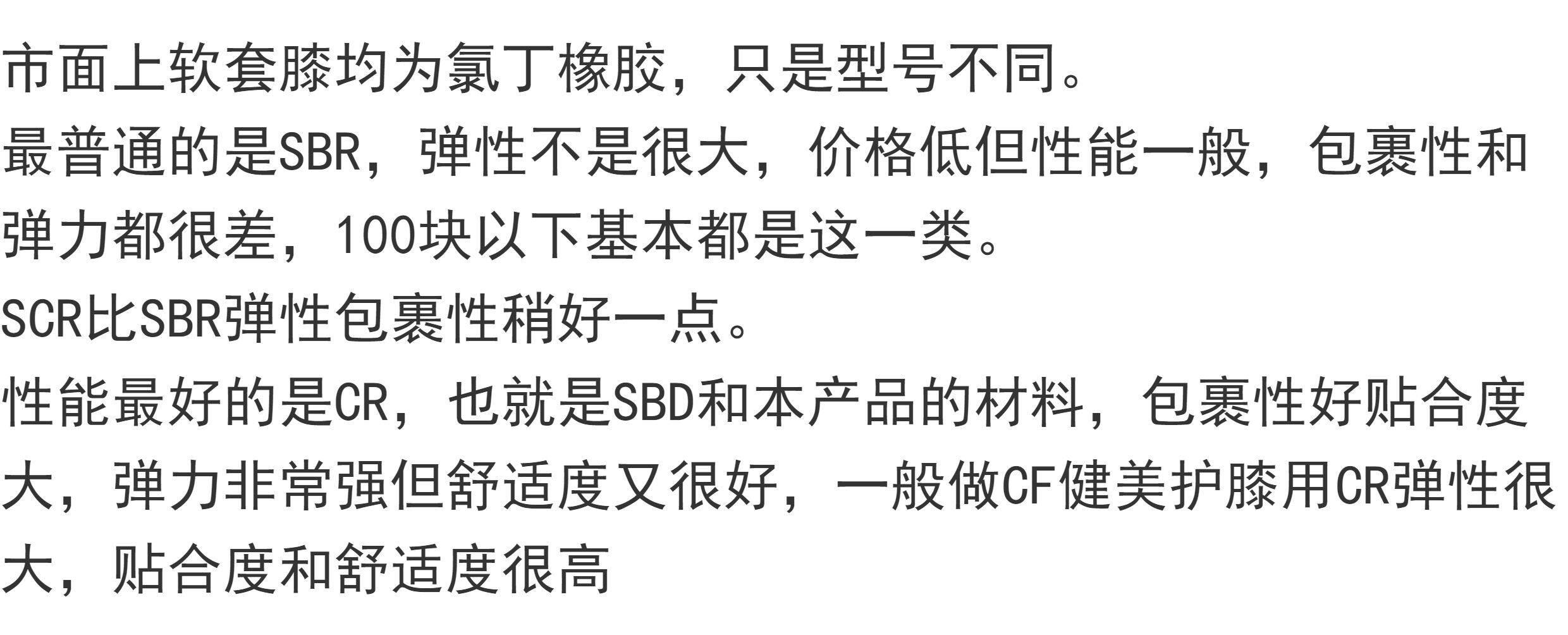 Спорт наколенники 重型软护膝7mm 力量举健美深蹲 sbd新款套膝同材料 哈德力量