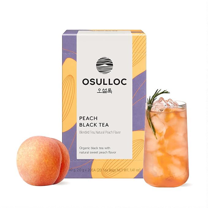 Korean Osulloc Flower Tea Bags, Vanilla Tea, Green Tea, Camellia Tea, Fresh and Natural, Sweet Aftertaste, Portable