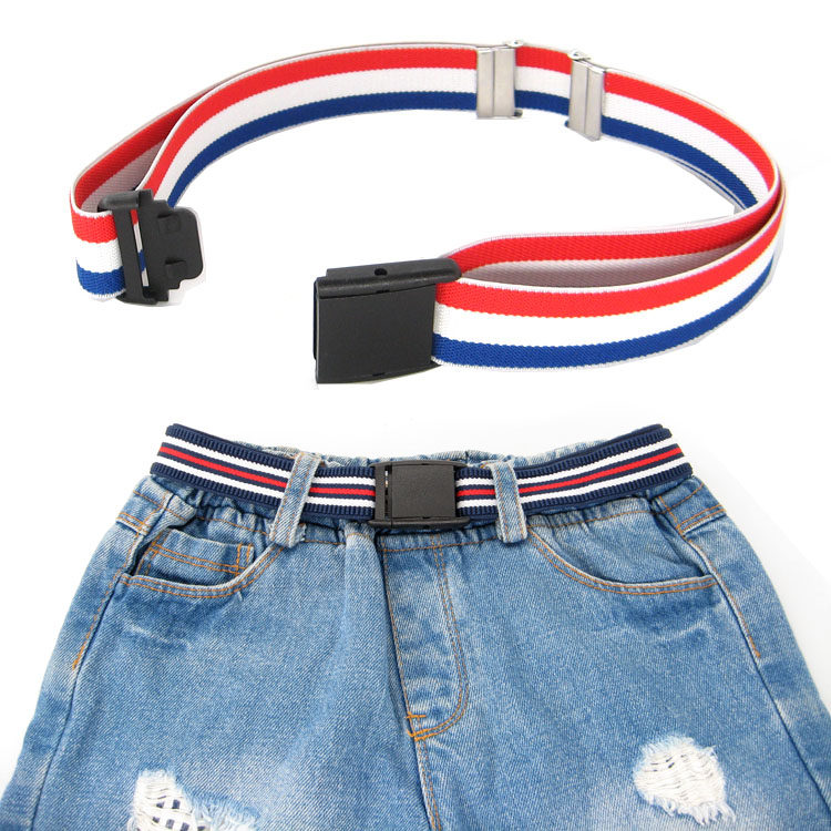 Male and female belts Ladies Jeans No marks Elastic Pants With Punch-Free Elastic Slim Fit Children Student Belt-Taobao