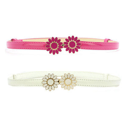 Girls and Children Can Adjustify Flower Belt and Skirts Woman Han Edition Paternal and Child Girls Dress Belt