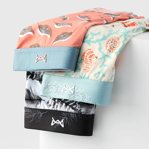 Шелковые трусы, ультратонкие тонкие дышащие трендовые летние штаны, большой размер