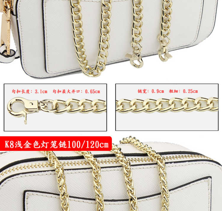Vô hình dây đeo túi chuỗi đỏ chuỗi chuỗi túi Messenger vành đai túi băng thông phụ kiện chuỗi ren phát sáng từ dây giày mlb