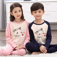 Bộ đồ ngủ mùa thu mẹ và con gái đồ pijama