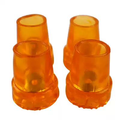 Wear-resistant crutch rubber head non-slip cane head foot pad walking stick armpit accessories beef tendon turn head