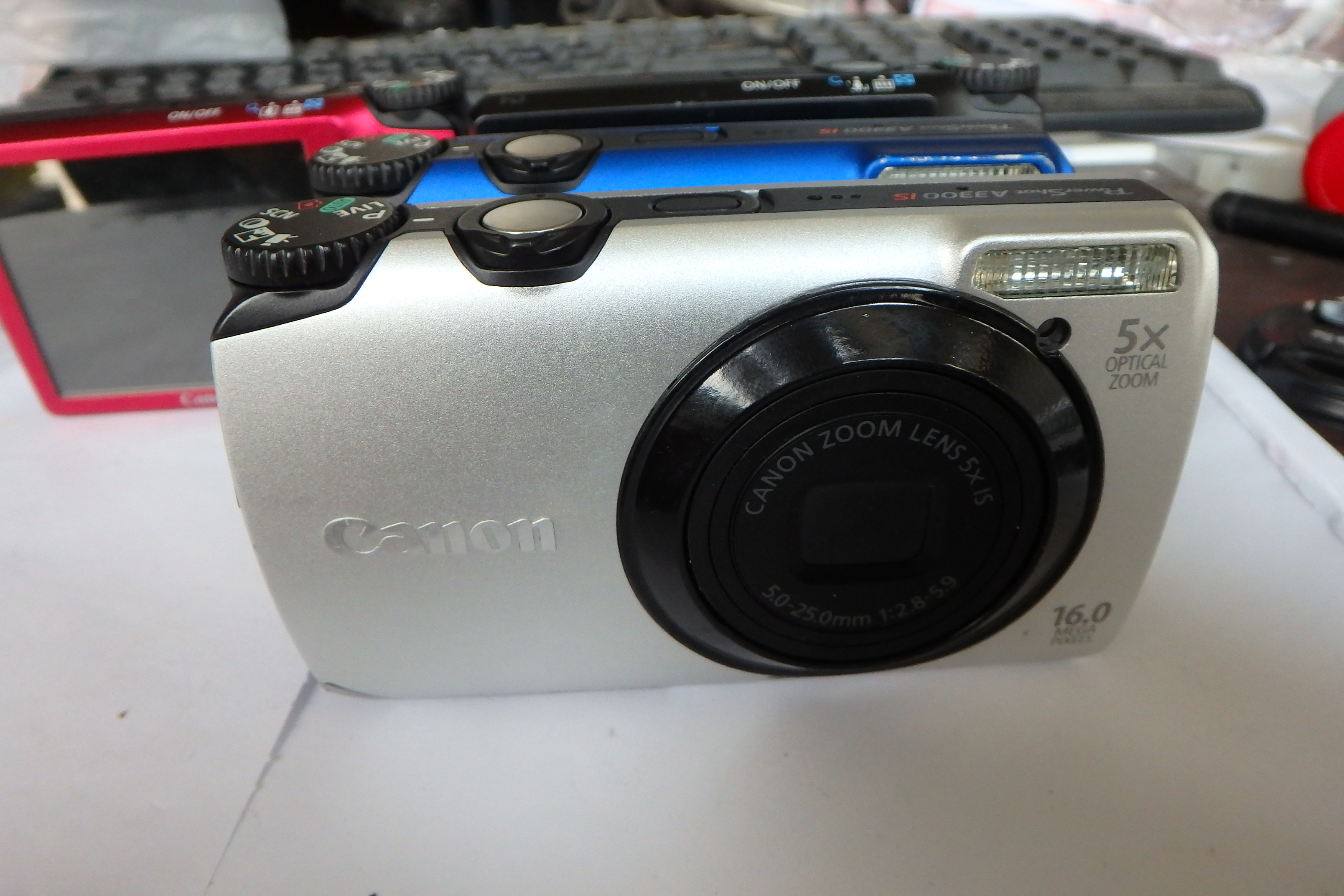 Gửi thẻ 8G Máy ảnh kỹ thuật số Canon / Canon Powershot A3300IS / A4000 16 triệu pixel - Máy ảnh kĩ thuật số giá máy ảnh