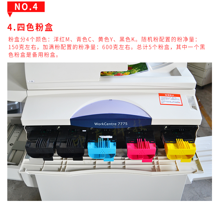Xerox 6500 7500 7775 7600 560 7780 Máy photocopy kỹ thuật số màu Laser - Máy photocopy đa chức năng