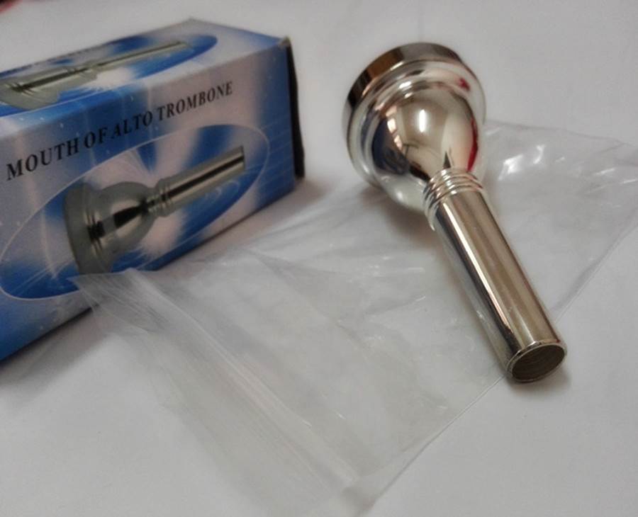 Miệng kèn trombone kéo vòi vạn năng miệng mạ bạc trombone miệng trombone miệng nhạc cụ phụ kiện - Phụ kiện nhạc cụ phụ kiện nhạc cụ