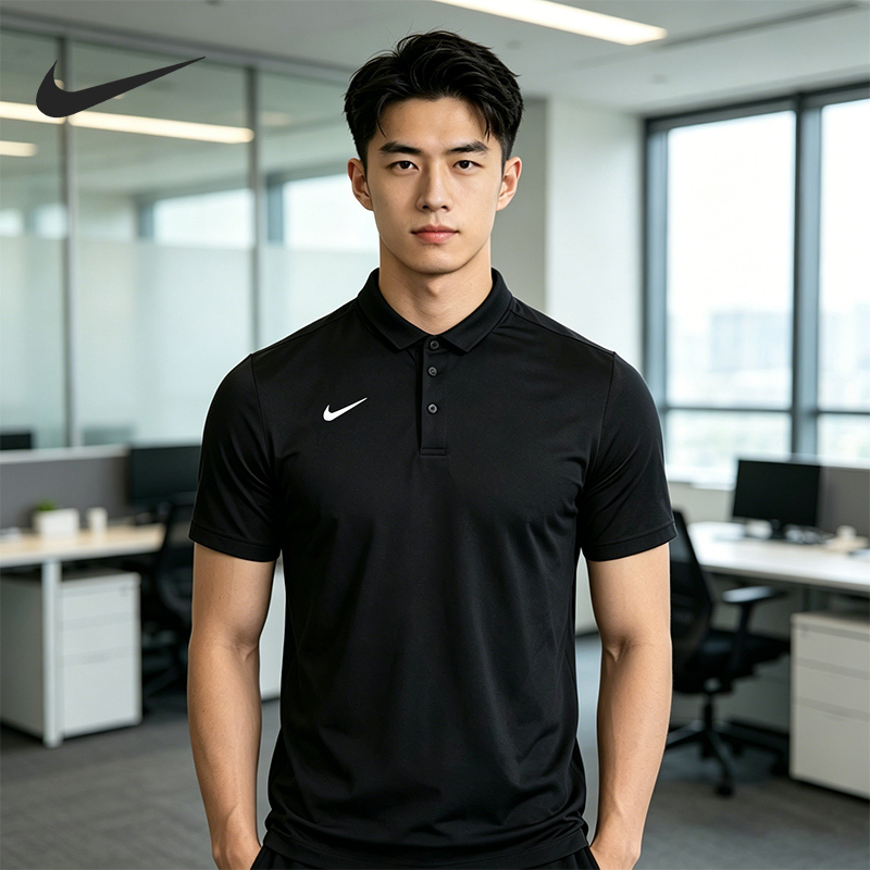Nike/Nike Men's Short-Sleeved Skin-Friendly and Comfortable T-Shirt Summer New Quick-Drying Breathable Lapel Tennis Polo Shirt Nike/Nike Men's Short-Sleeved Skin-Friendly and Comfortable T-Shirt Summer New Quick-Drying Breathable Lapel Tennis Polo Shirt