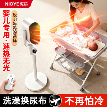 Heater for Babies, Electric Heater for Changing Diapers, Changing Clothes, Winter Baby Bath Warming Device