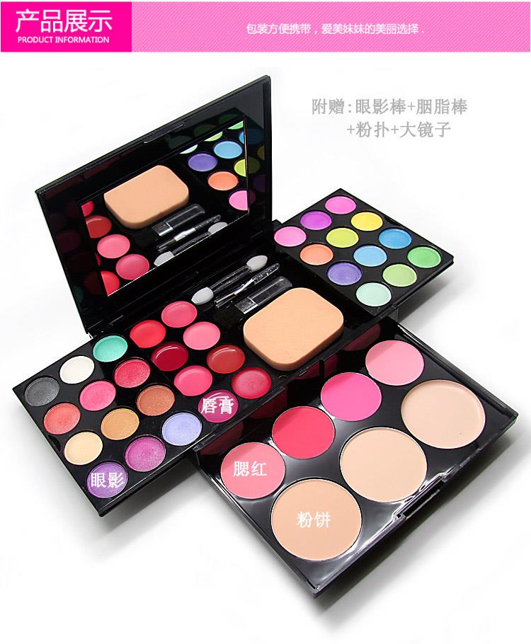 39 bảng màu trang điểm làm đẹp mắt ngọc trai phấn má hồng phấn trẻ em trang điểm sân khấu mỹ phẩm kết hợp bộ - Bộ sưu tập trang điểm má hồng canmake
