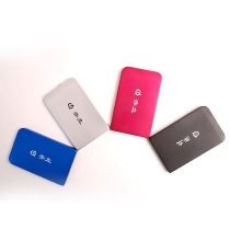 Authorized to send dual USB cord encrypted Qi Ligen 2 5 inch delicate type 40G mobile hard drive