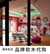 European imported cork floor lock household bedroom childrens room floor heating suitable for 10-C