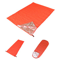 Sac de couchage réfléchissant à chaleur prolongée pour camping en plein air isolation anti-radiation couverture durgence de survie