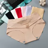 Шелковые трусы, сексуальные дышащие японские штаны, средняя посадка