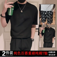 Charlotte tilbury, черная футболка, комплект