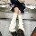 Японские трикотажные леггинсы jk pile pile socks soft girl носки субкультуры y2k millennium Harajuku slim hot girl с длинным рукавом из хлопка mini 2