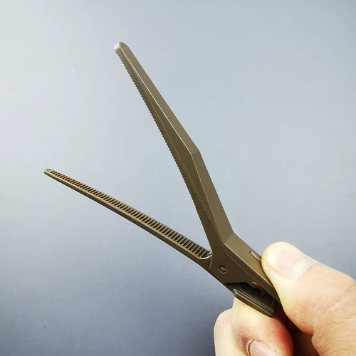 VIC +Hair Stylist Professional Non -Trace Clip, длинный рот, перегородка для зажига