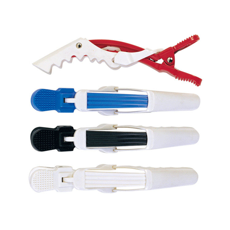 Hair positioning styling partition hair clip professional hairdressing Eagle Fort crocodile clip anti-fall non-slip clip four-color