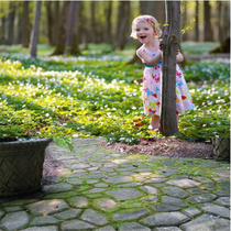 Self-built parking lot Self-built garage floor mold cement mold plastic ground mold European and American hot-selling garden tools