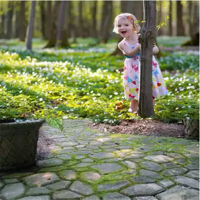 Self-built parking lot Self-built garage floor mold cement mold plastic ground mold European and American hot-selling garden tools