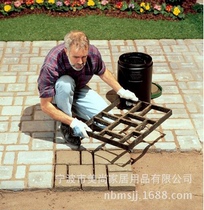 Rectangular stepping stone paving mold cement ground brick mold garden permeable brick mold rural villa courtyard ground
