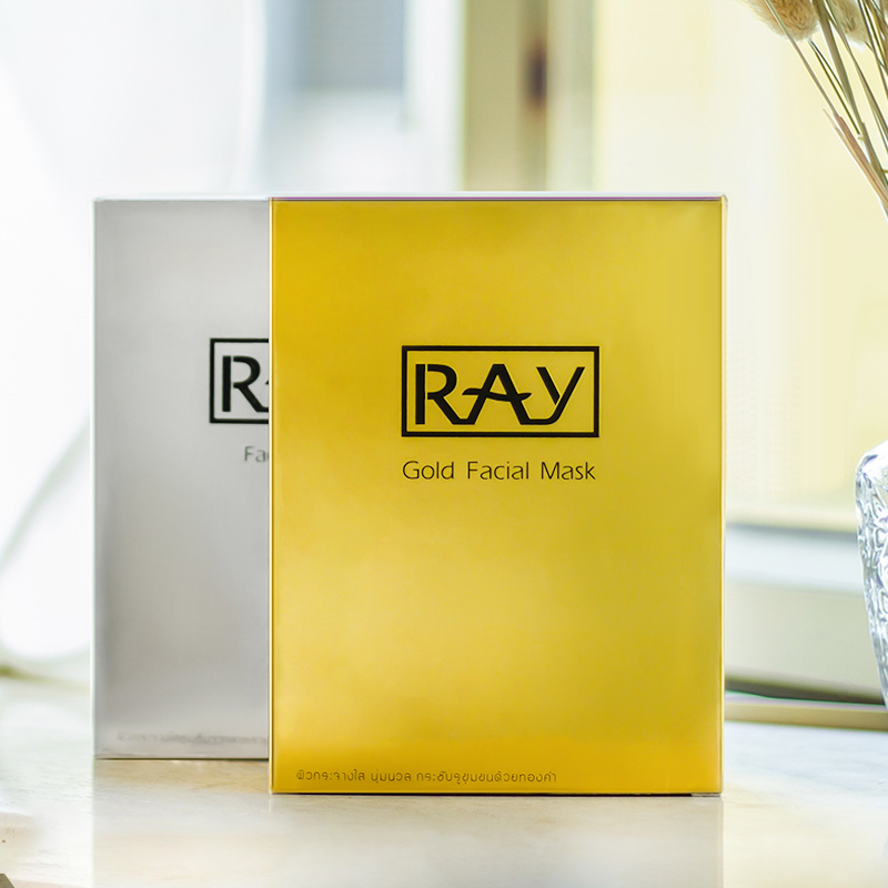Makeup Lei Thai ray mask gold and silver hydrating first aid moisturizing moisturizing repair brightening complexion silk mask female