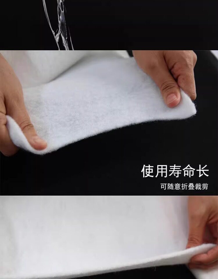 沃韦朗鱼缸超滤棉过滤棉滤材高密度净化可清洗反复使用手撕羊绒棉 detail 5