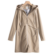 Mens West Lake Pavilion (Sen) spring dress handsome assailant ~ hooded slim long windbreaker coat SM337