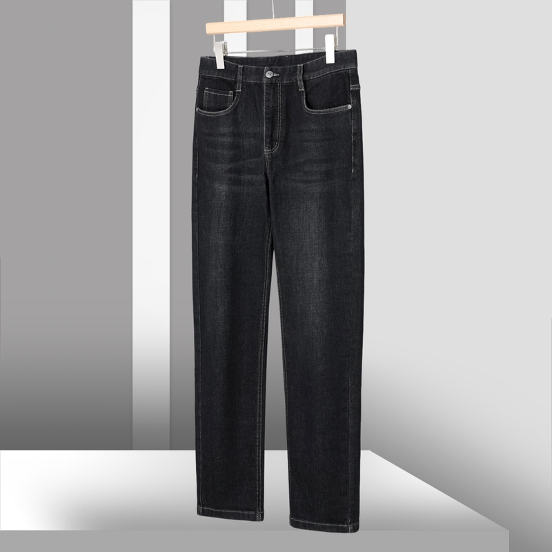 Men's Clothing Xihu Gela [Ice] New Winter Collection Washed Durable Casual Everyday Straight-Leg Jeans 776