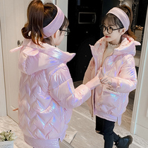 South Korean girl cotton clothing winter clothing 2021 fashion CUHK Tong Yang Thickened Little Girls down cotton padded jacket Childrens cotton padded jacket