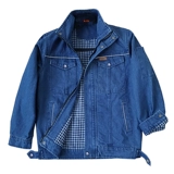 Джинсовый хлопковый комбинезон, увеличенная толщина, защита от ожогов