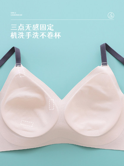 猫人少女内衣高中生学生青春发育期文胸运动背心青少年女孩三阶段