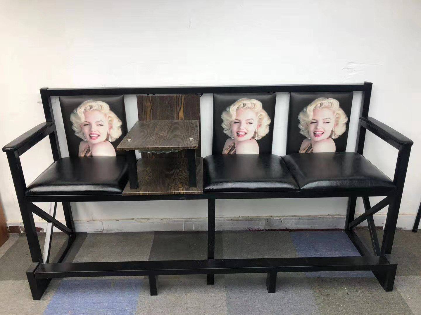 Table and chairs table ball tea table Foot Table Ballroom View Ball chair sofas See bench chair Leisure chair Rest room Special table ball