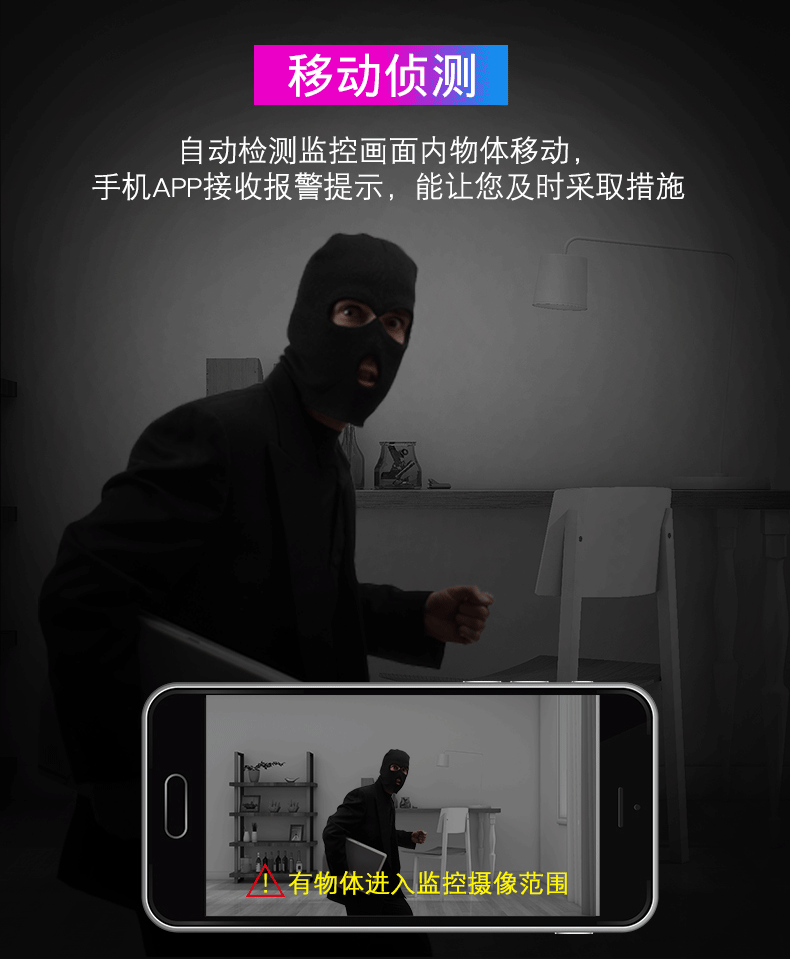 尚青 高清夜视微型摄像头 自带热点/移动侦测/隐蔽 图7