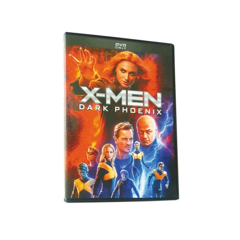 X Warfare Police Black Phoenix 1DVD Disc X-MEN Dark Phoenix Original Movie English Subtitles