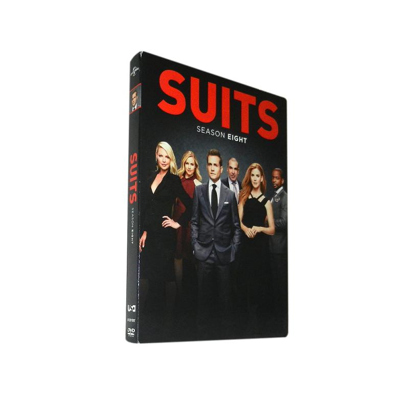 High-definition DVD Beauty Drama Gold Dress Lawyer Suits Season 8 4 Disc Complete Uncut Version Pure English Version