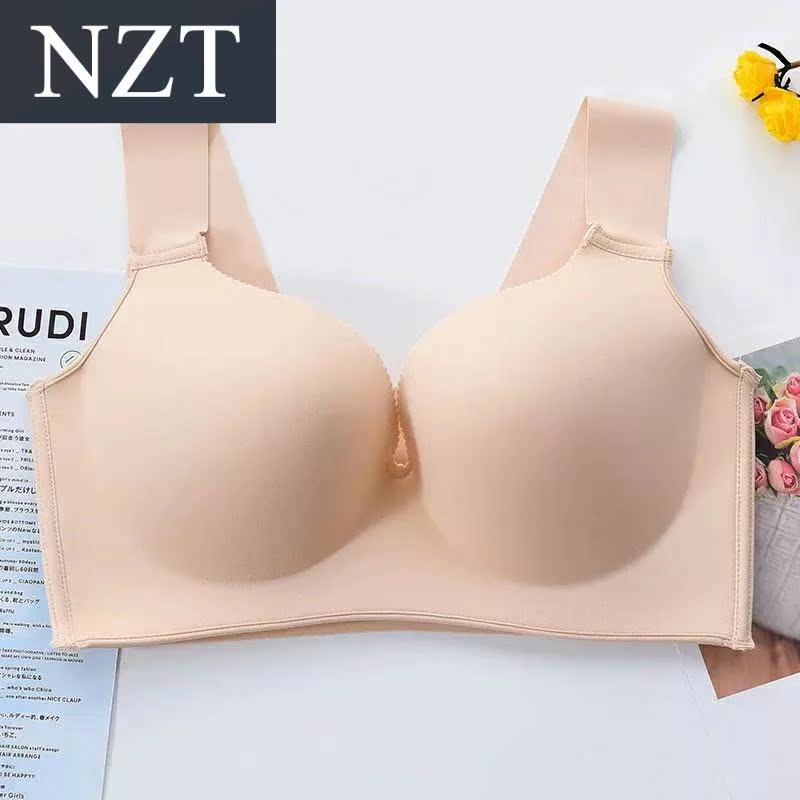 . Kích thước lớn áo ngực 200 catty mỏng cộng với chất béo để tăng thép sexy vòng 95C cốc phi sẹo vest one-in-one.