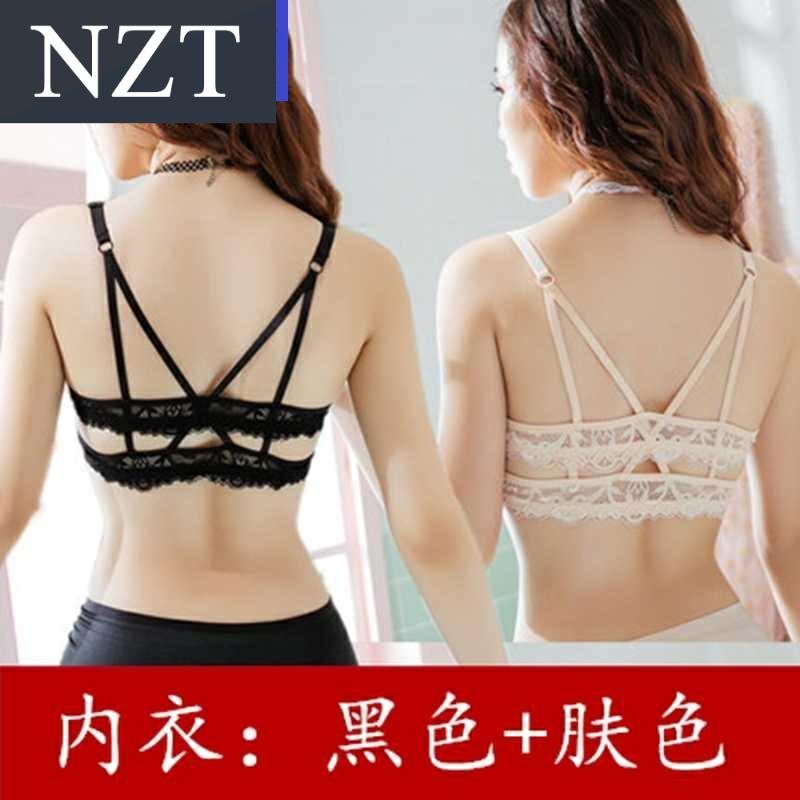 . Bra trước khóa cá tính áo ngực cô gái xu hướng sexy thời trang lại áo ngực ròng đỏ pop trước khóa ren không.