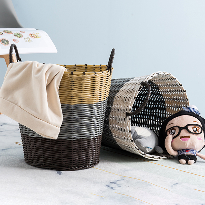 Dirty Laundry Containing basket Dirty Laundry Basket Basket Home containing Divine Instrumental Large Imitation Vine MISCELLANEOUS CHILDREN'S TOY CONTAINING BASKET