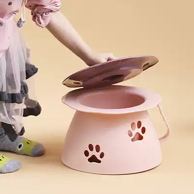 Spitomous elderly urine basin, deodorant urine tank, night pot, plastic adult with lid, bedroom, female and children, urinal potty