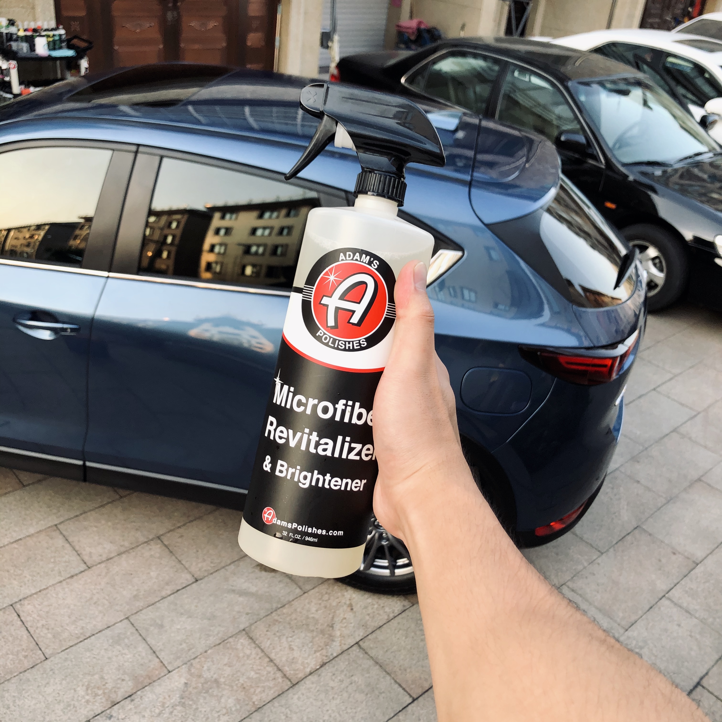 Adames Shine Revitalizer Brightener Fiber Towel Cleaner Mau Ching